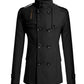 Men's woolen trench coat