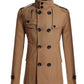 Men's woolen trench coat