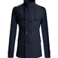 Men's woolen trench coat