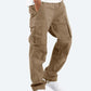 Drawstring Multi-pocket Casual Pants