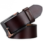 Men's leather belt