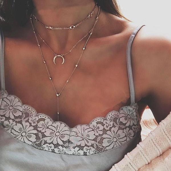 Moon Choker Necklace