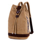 Casual Canvas Bucket Backpack