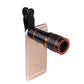 Clip-On Retractable Zoom Telescope Camera Lens For mobile Phone
