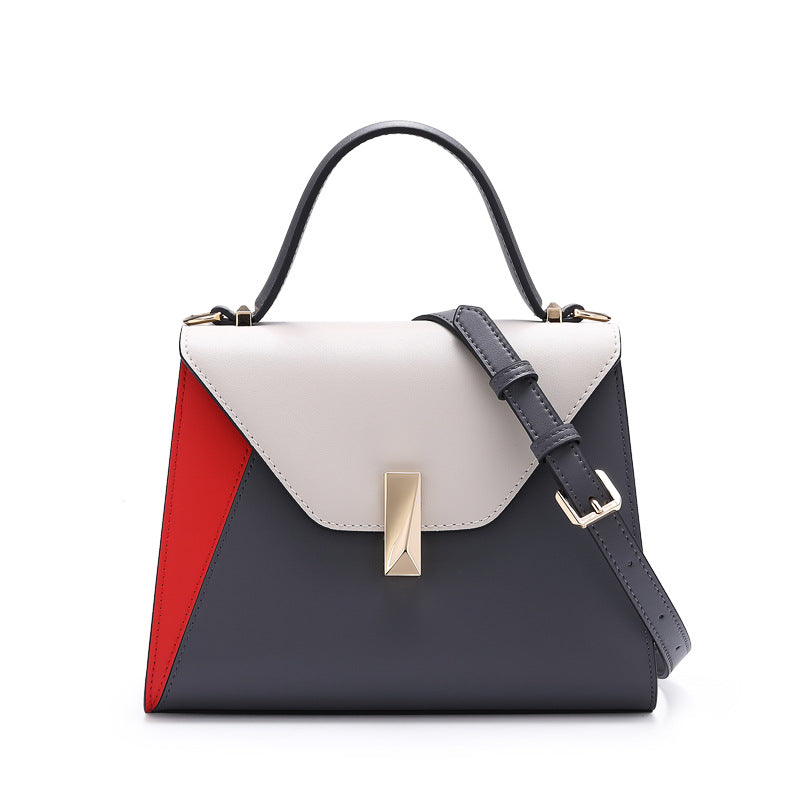 Contrast One Shoulder Bag