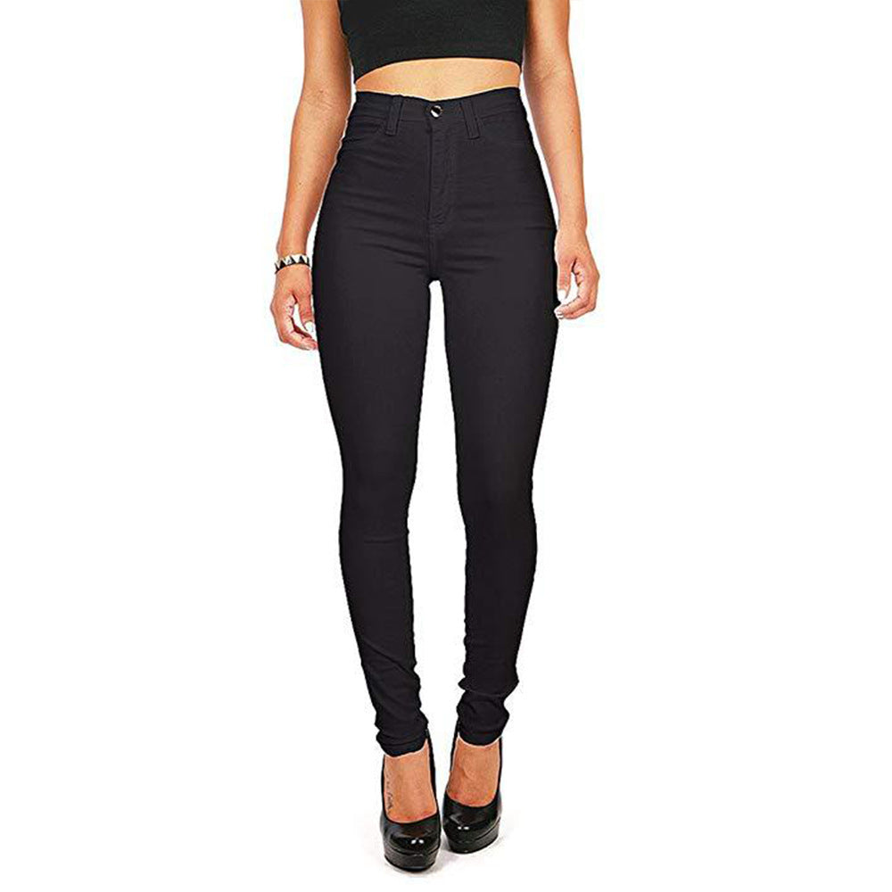 High Waist Stretch Jeans