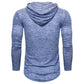 European Fashion Solid Color Hoodie