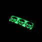 Mens Luminous Skull  Bracelet