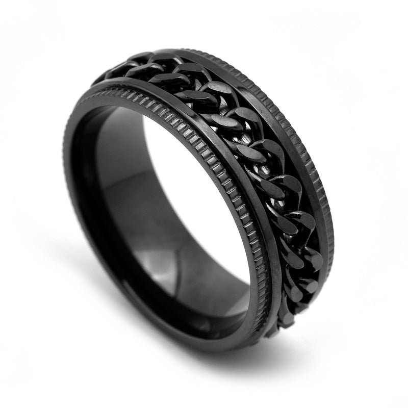 Mens Spinner Rings