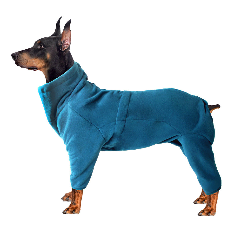 Dog's Snow Suit Windproof Warm And Cold Resistant