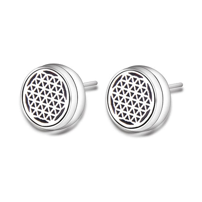 Stainless Steel Aromatic Earrings