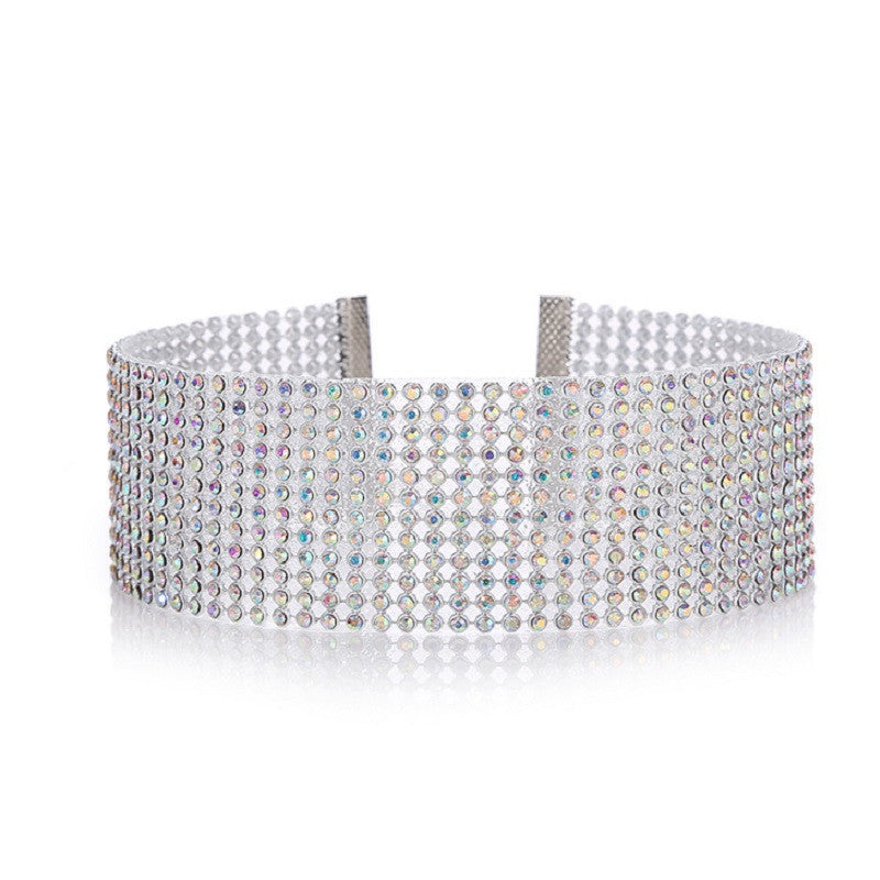 Crystal Rhinestone Choker Necklace