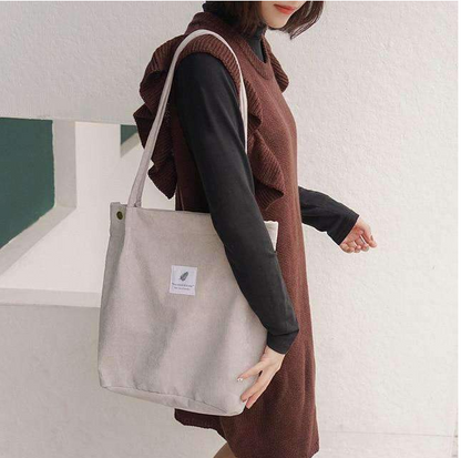 Reusable Large Shoulder Shopping Bags