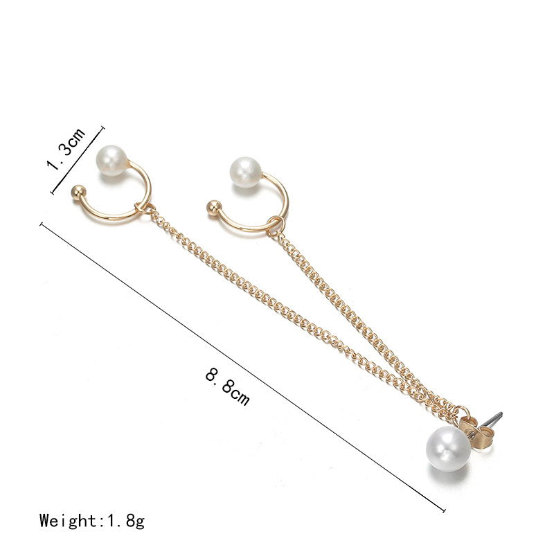 Cuff Chain Earring