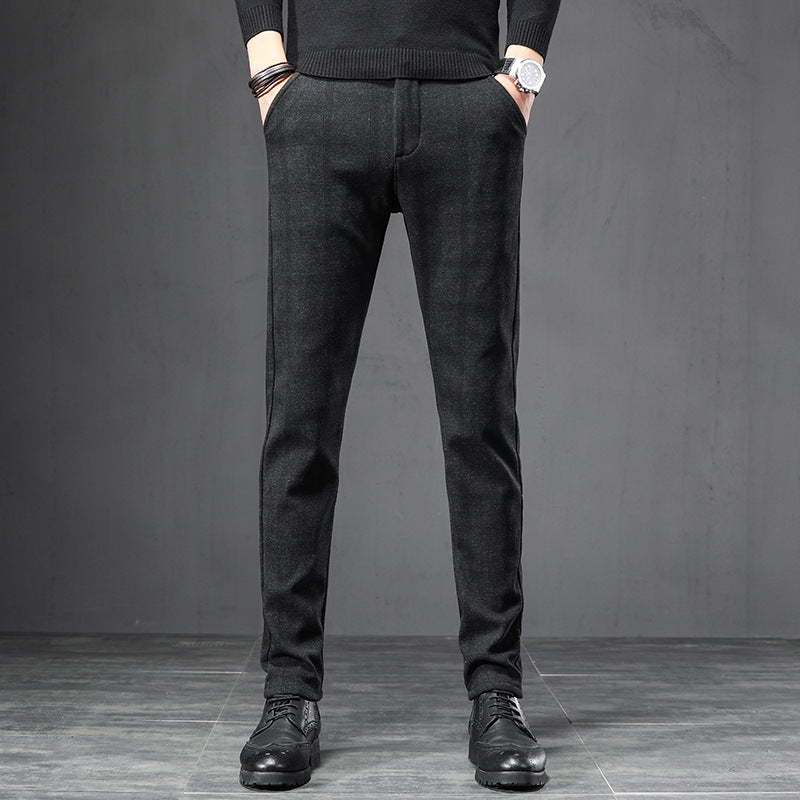 Men's Casual Pants Trousers Small Feet