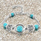 turquoise butterfly bracelet