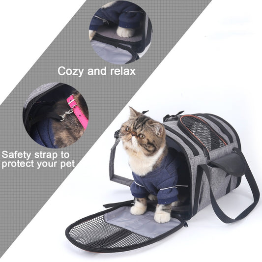 Multi-functional Folding Pet Carrier Bag