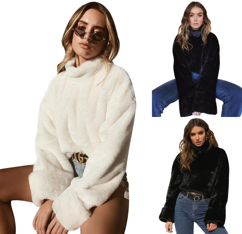 Autumn winter rabbit fur Sweater