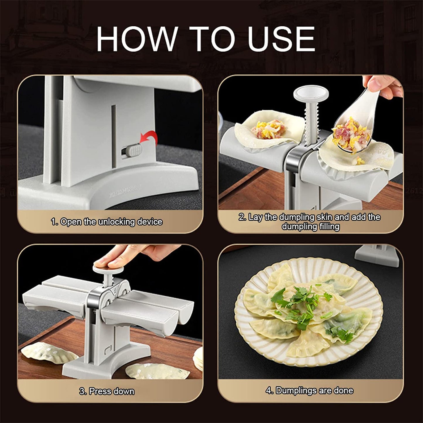 Double Head Dumpling Moldcessories Dumpling Maker