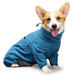 Dog's Snow Suit Windproof Warm And Cold Resistant