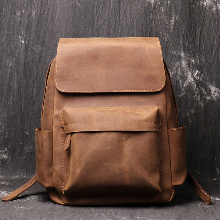 Leather Retro Backpack