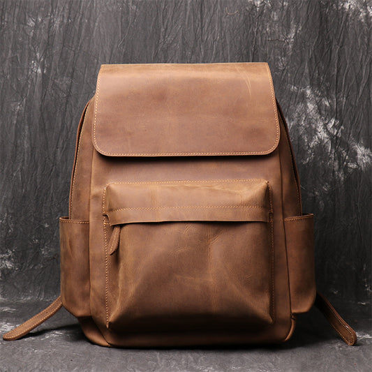 Leather Retro Backpack