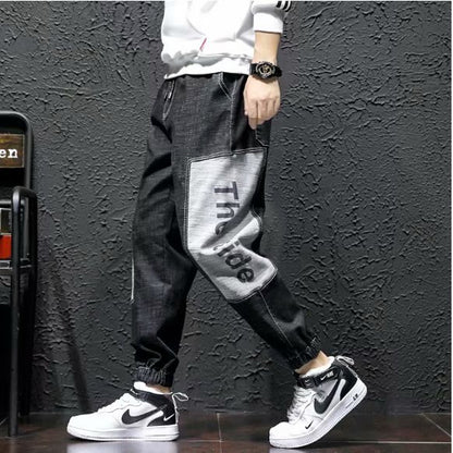 Men's Leggings Elastic Waist Plus Size Harem Pants