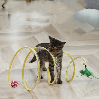 S Type Cat Tunnel Toy