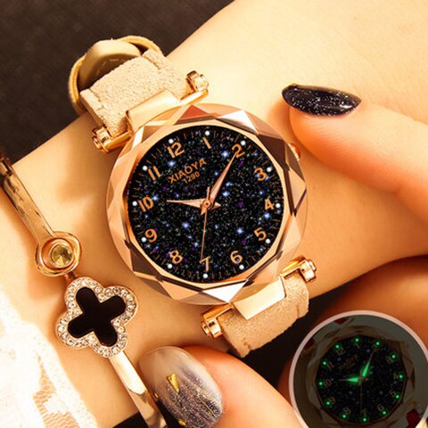 Gold Frauen Armband Watch
