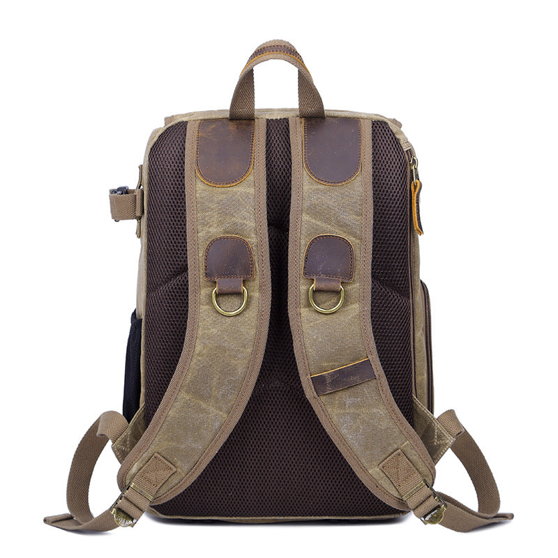 Waterproof Canvas Photography Backpack