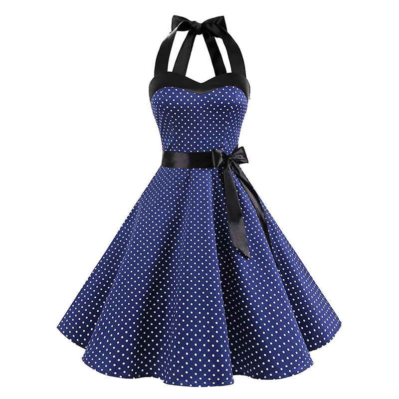 Polka Dot Lace Dress