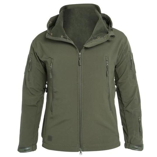 Soft Shell Windproof Hooded Jacket