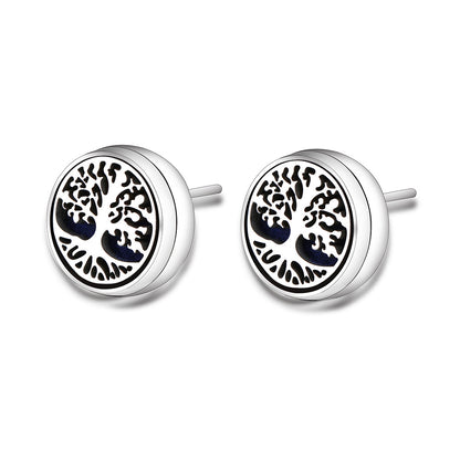 Stainless Steel Aromatic Earrings