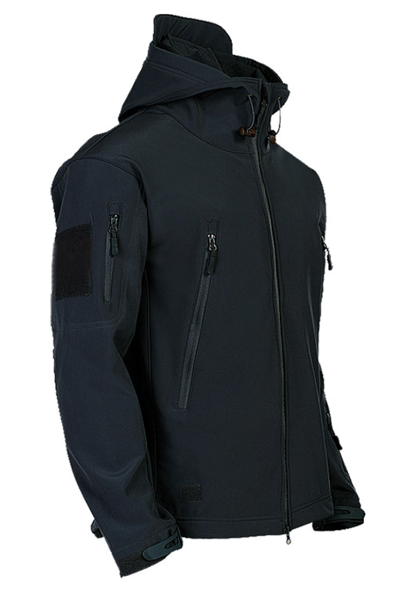 Soft Shell Windproof Hooded Jacket