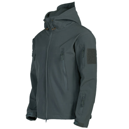 Soft Shell Windproof Hooded Jacket