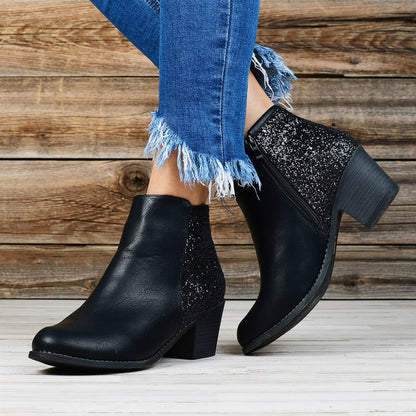 Toe Side Zip Boots