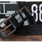 Dynamic buckle leather belt