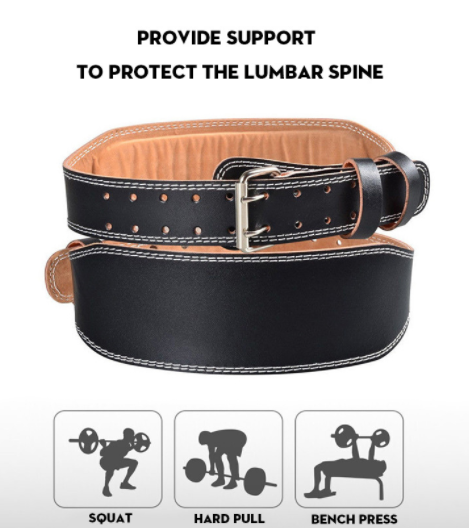 Squat Hard Pull PU Leather Belt