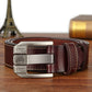 Men's leather belt