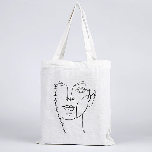 Printed Cotton Eco-friendly Bag