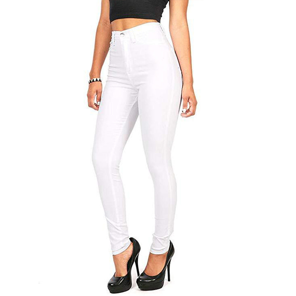 High Waist Stretch Jeans