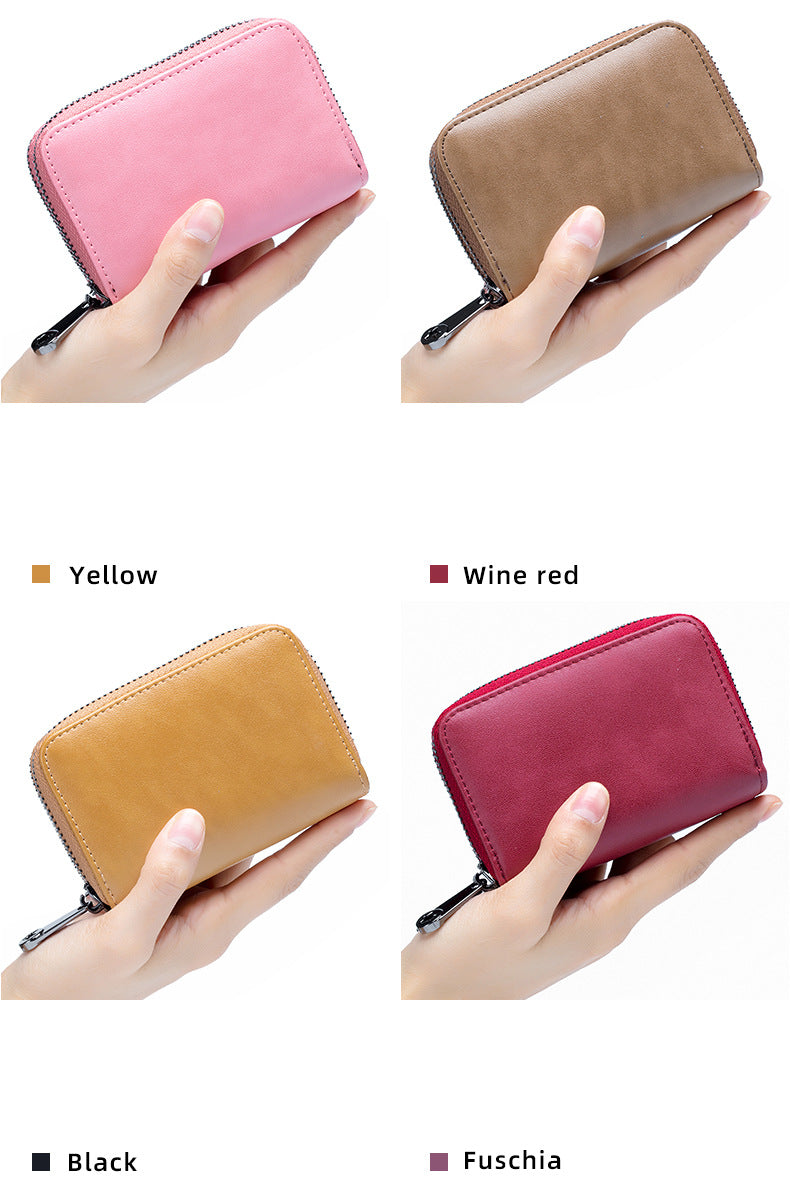Double pull card holder