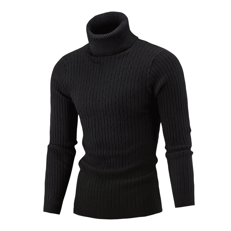 Slim-fit Men's Color Sweater