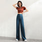 Loose And Slim Straight Mopping Chiffon Suit Pants