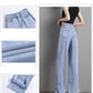 High-waisted Small Straight Wide Leg Pants