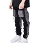 Trendy Casual Block Straight Large Pants