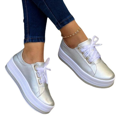 Lace-up Platform Shoes