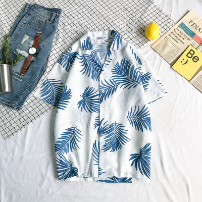 floral beach shirt