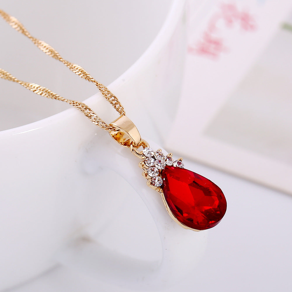 Diamond Crystal Necklace