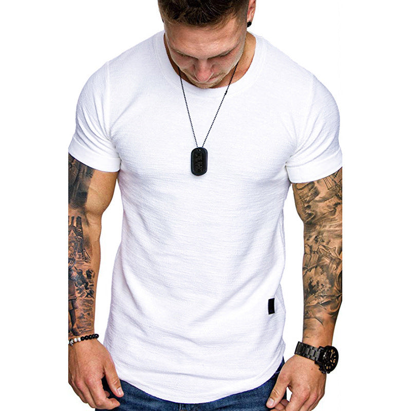 Loose Round Neck Sleeve T-Shirt